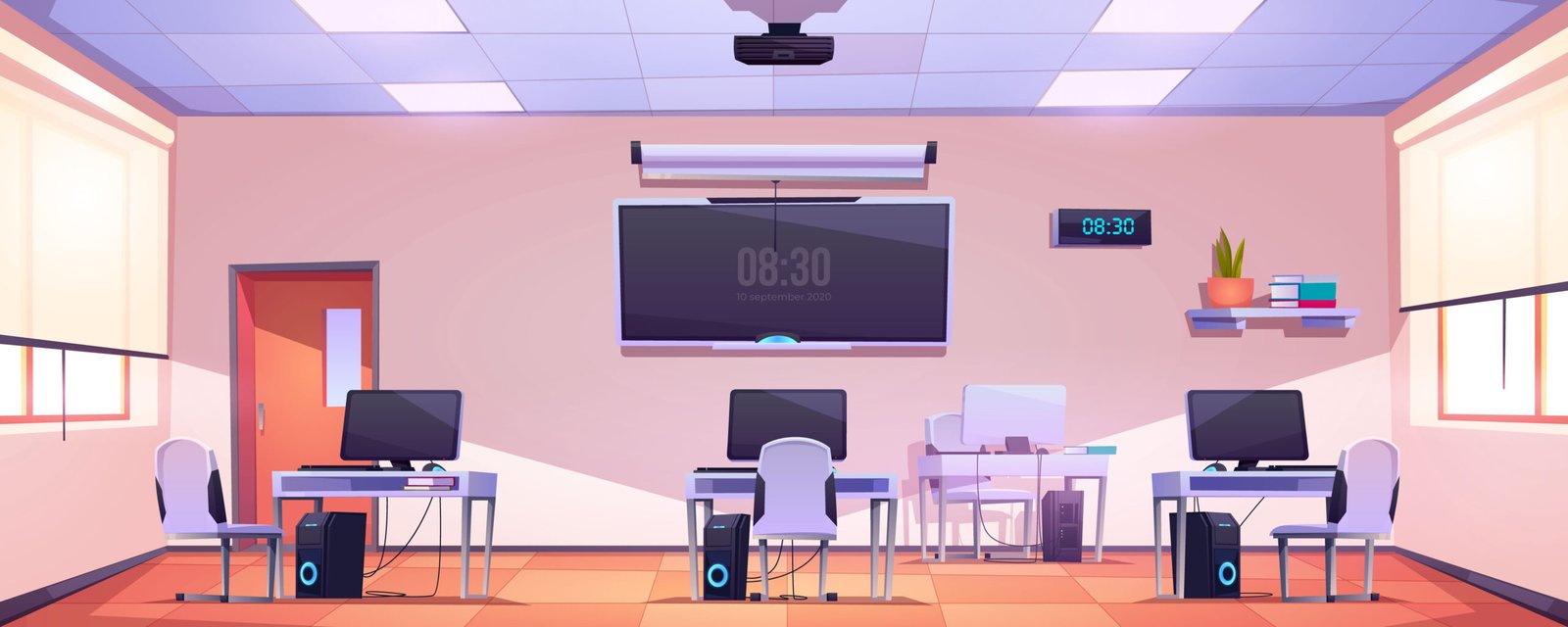 Computer Lab : Cyber knowledge is the need of the hour in every sphere of life. The school has set up a Computer lab with latest computers having been installed for better learning outcomes for the students in addition to the students becoming Tech savvy.