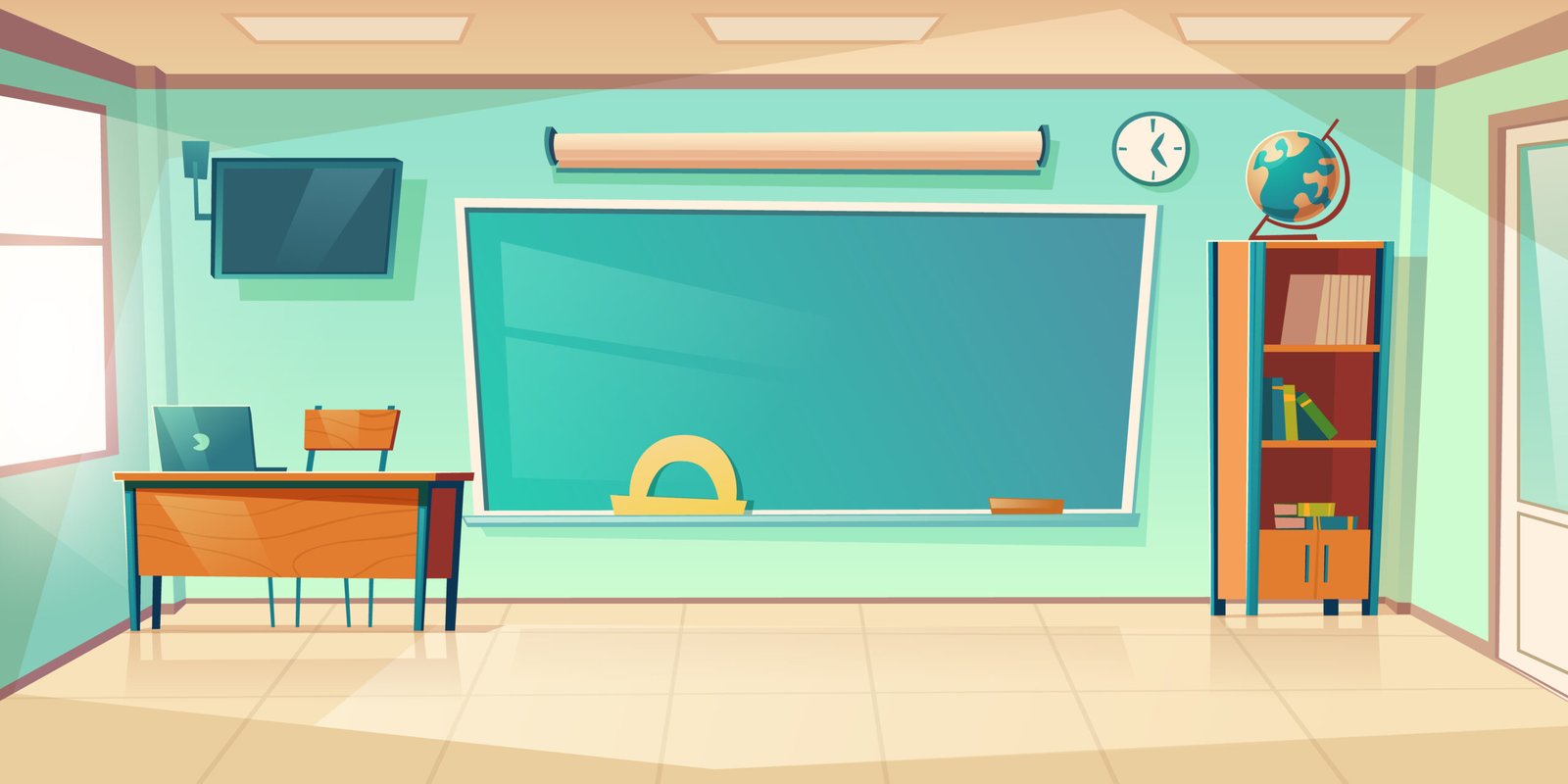 Classrooms : Aesthetically designed vibrant classrooms are spacious, well lit and well ventilated to make the students comfortable and enable them to give their best in such congenial environment.